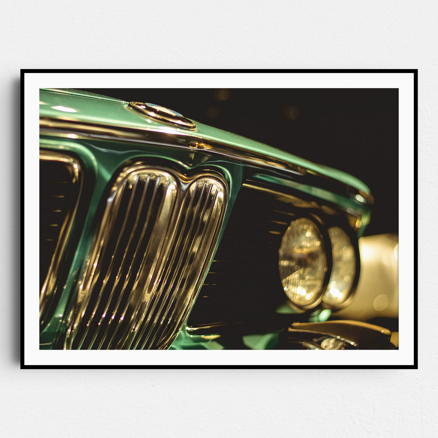 Vintage Green BMW