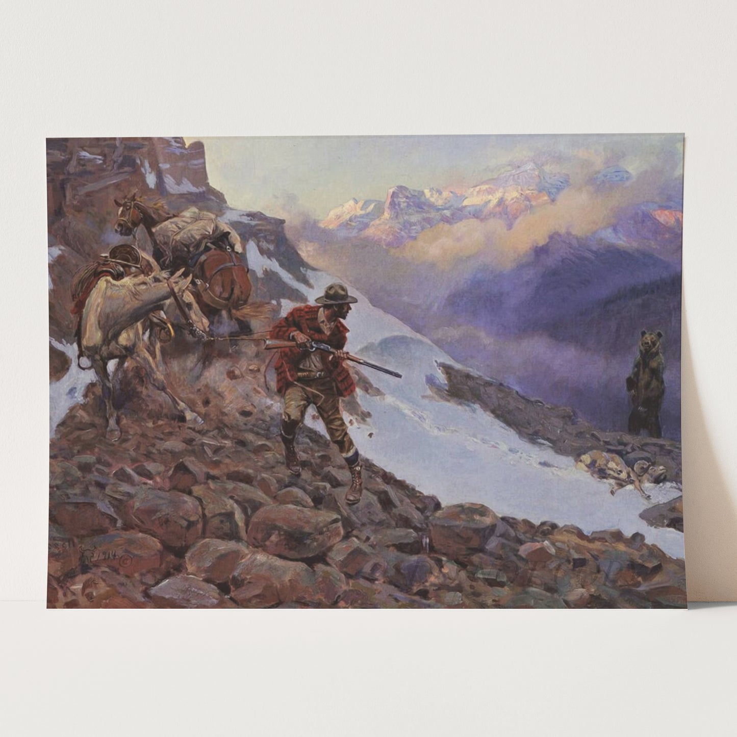 Whose Meat by Charles Marion Russell
