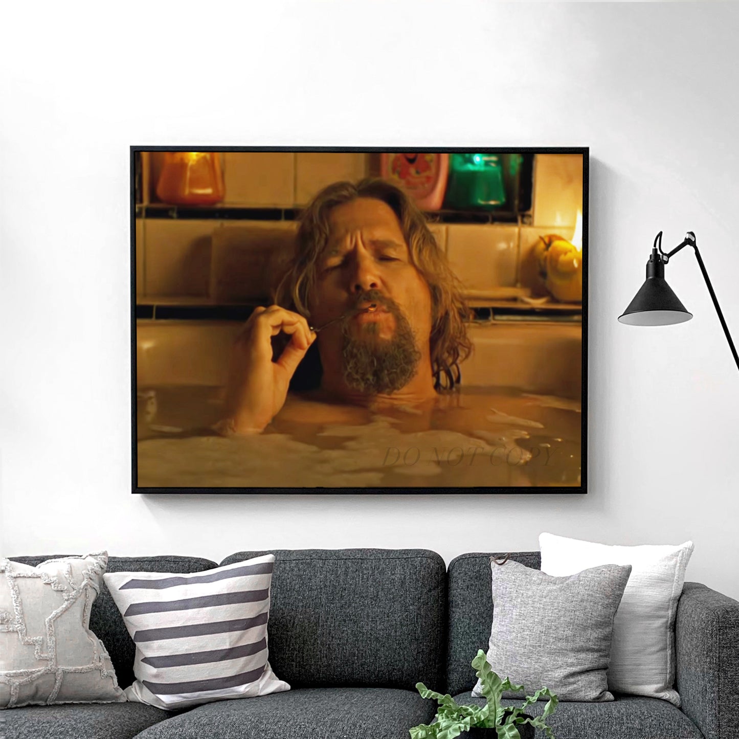 The Big Lebowski Dude in Bathtub