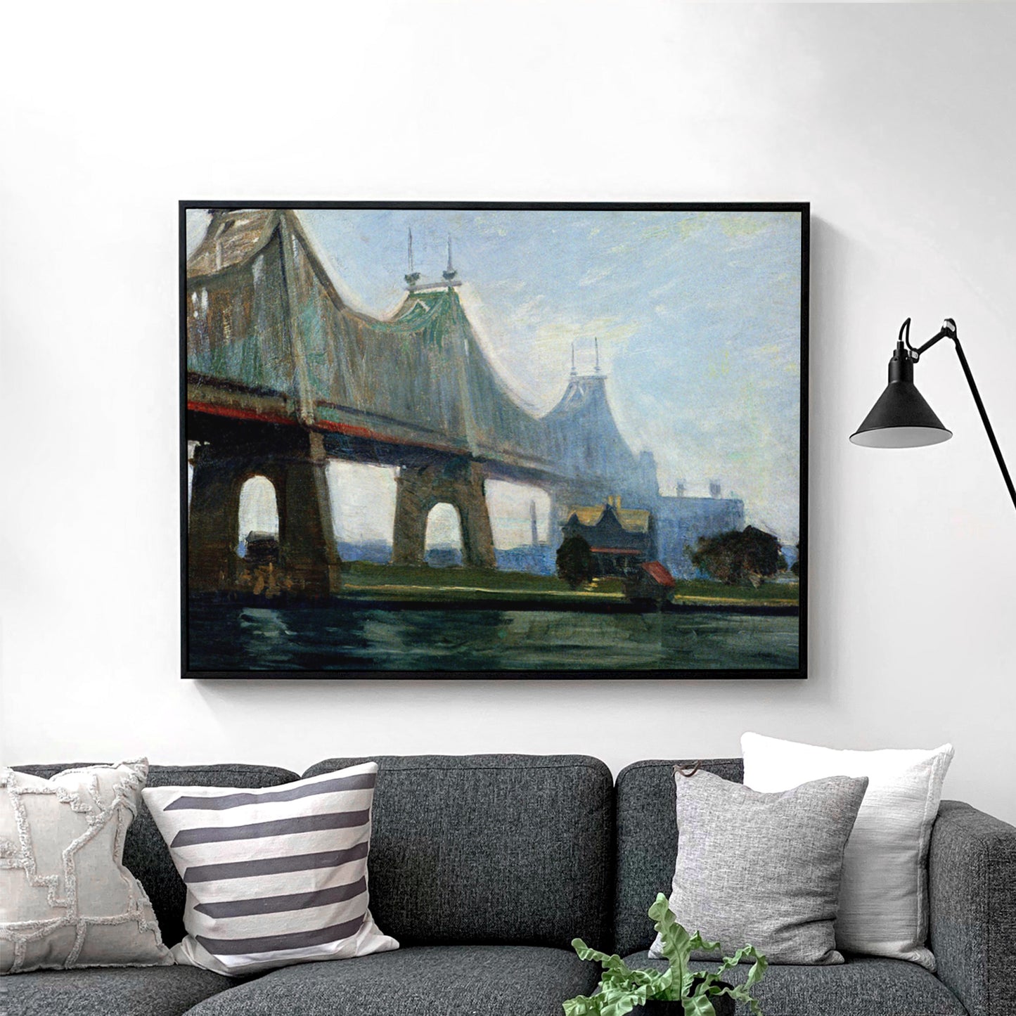 Queensborough Bridge by Edward Hopper