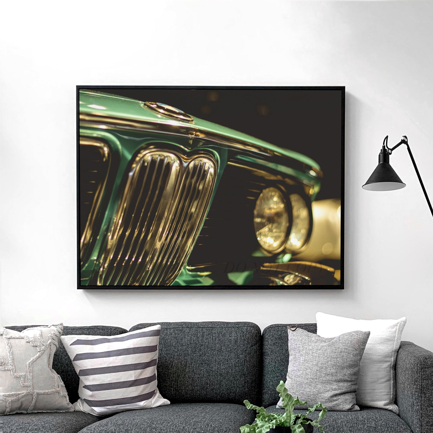 Vintage Green BMW