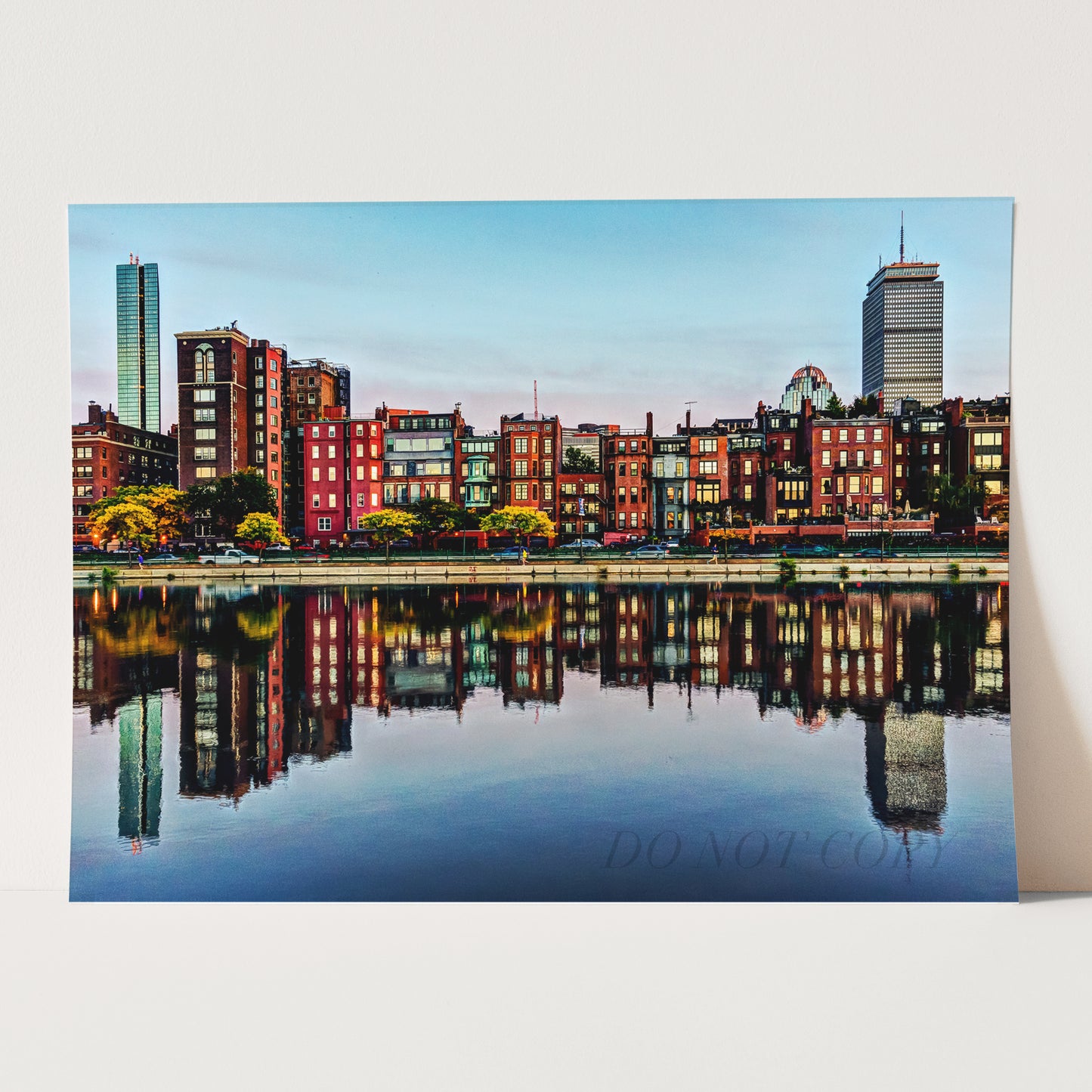 The Back Bay in Boston