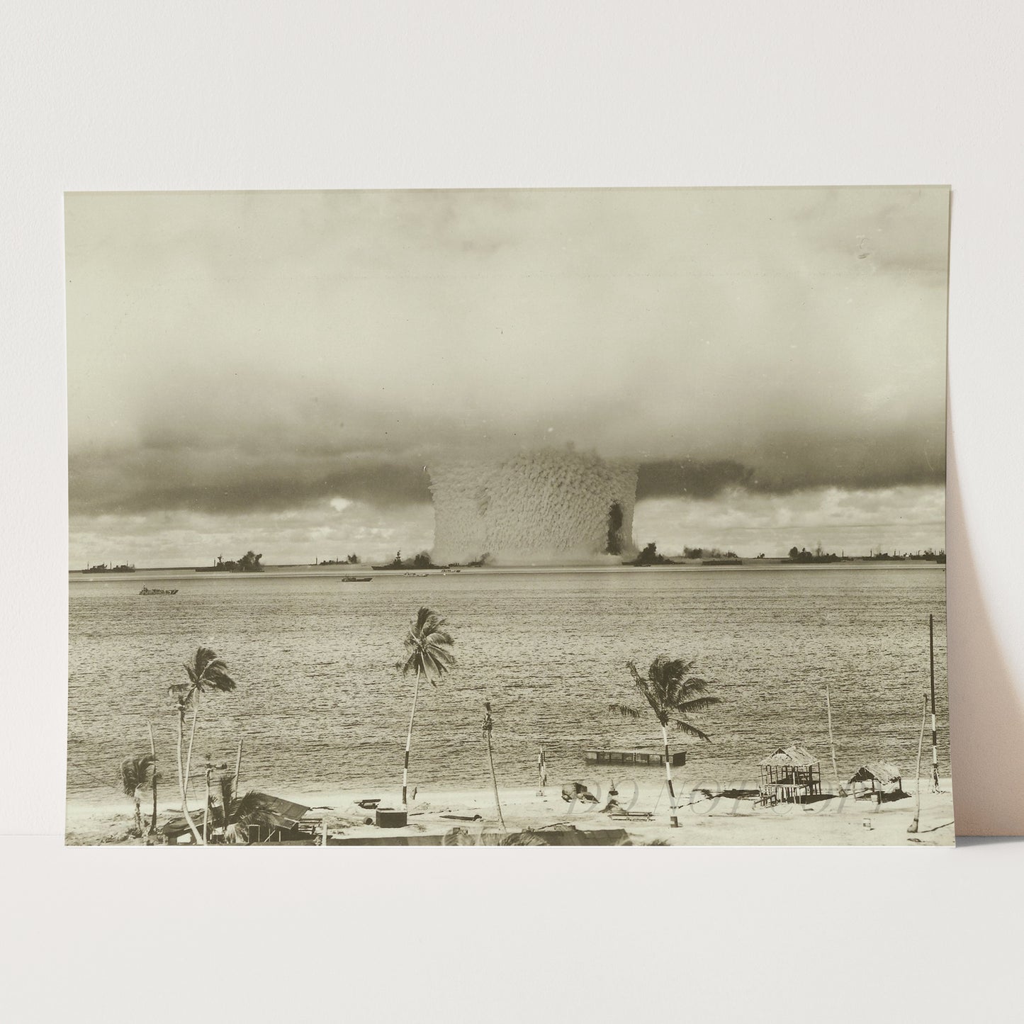 The "Baker" Explosion of Operation Crossroads at Bikini Atoll