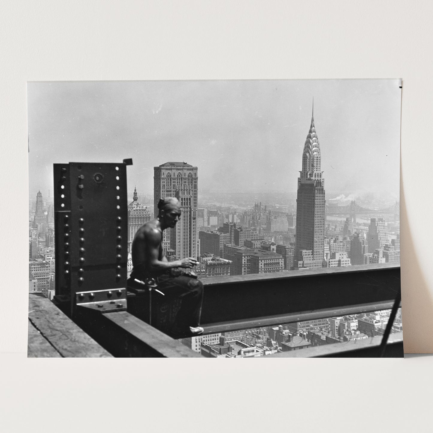 Smoking Atop The Empire State Building, 1930s