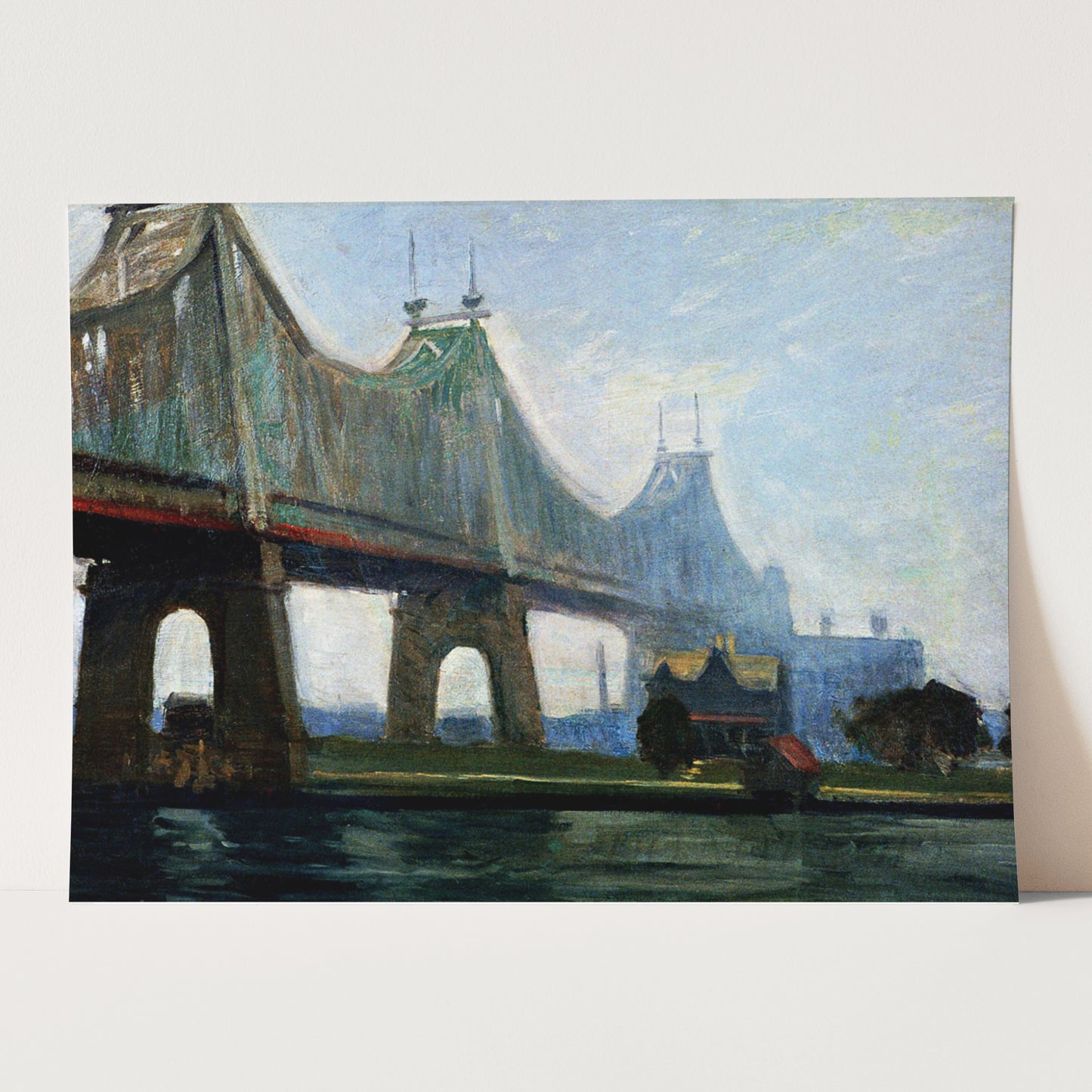 Queensborough Bridge by Edward Hopper