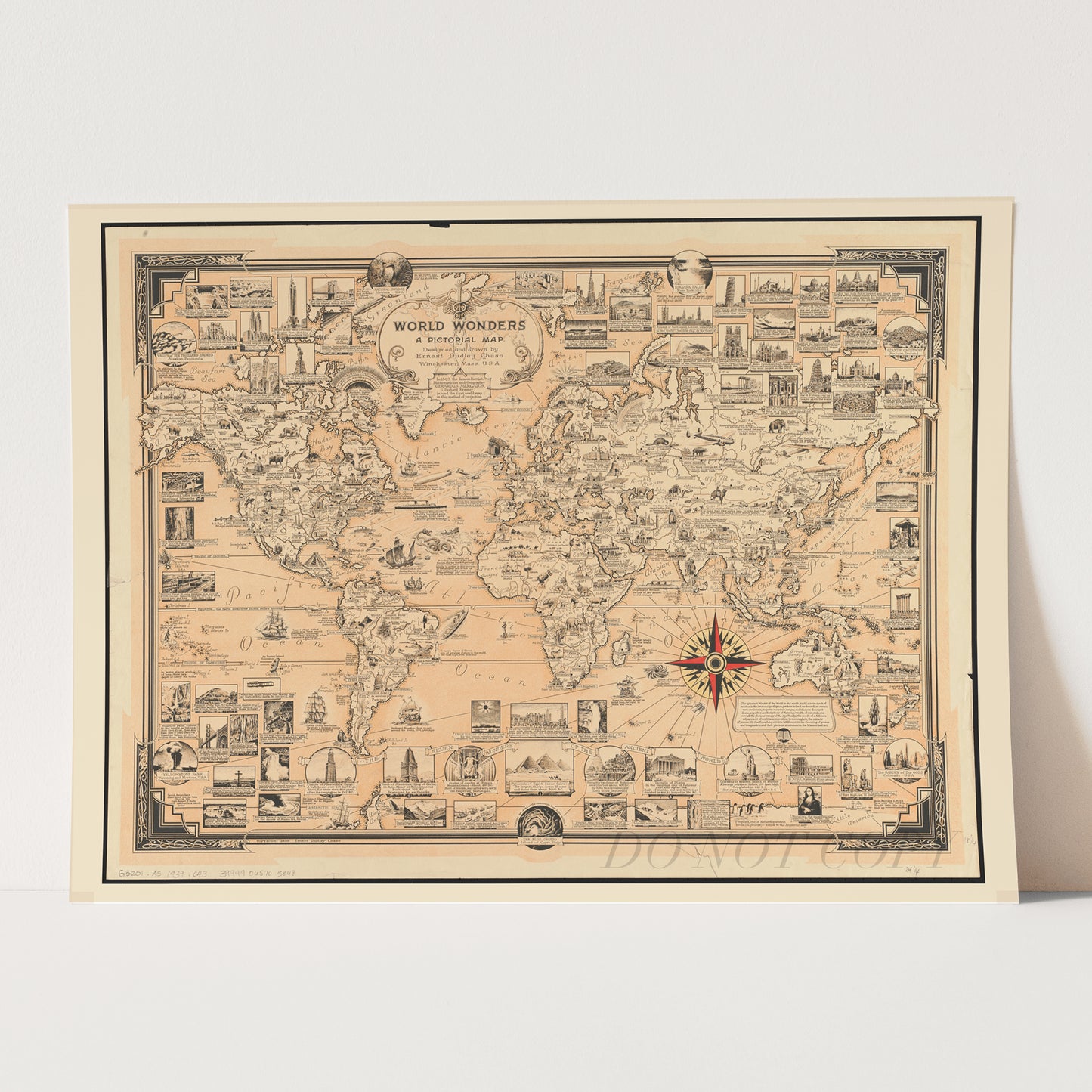 Pictorial Map of the World