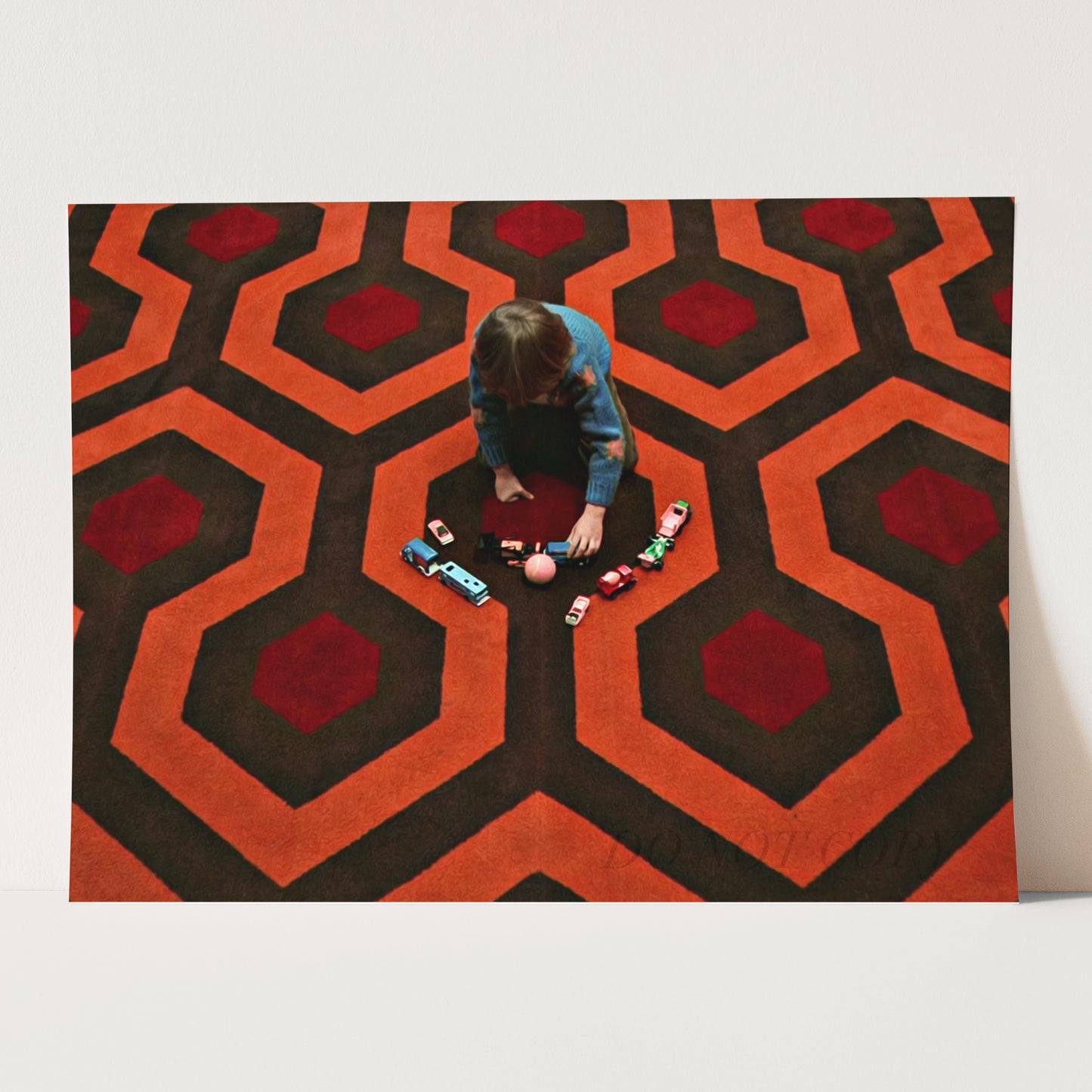 The Shining Danny On Carpet