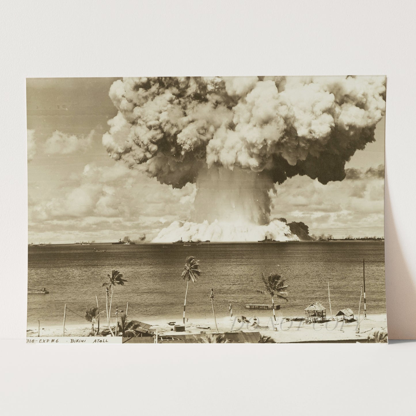 The "Baker" Explosion of Operation Crossroads at Bikini Atoll