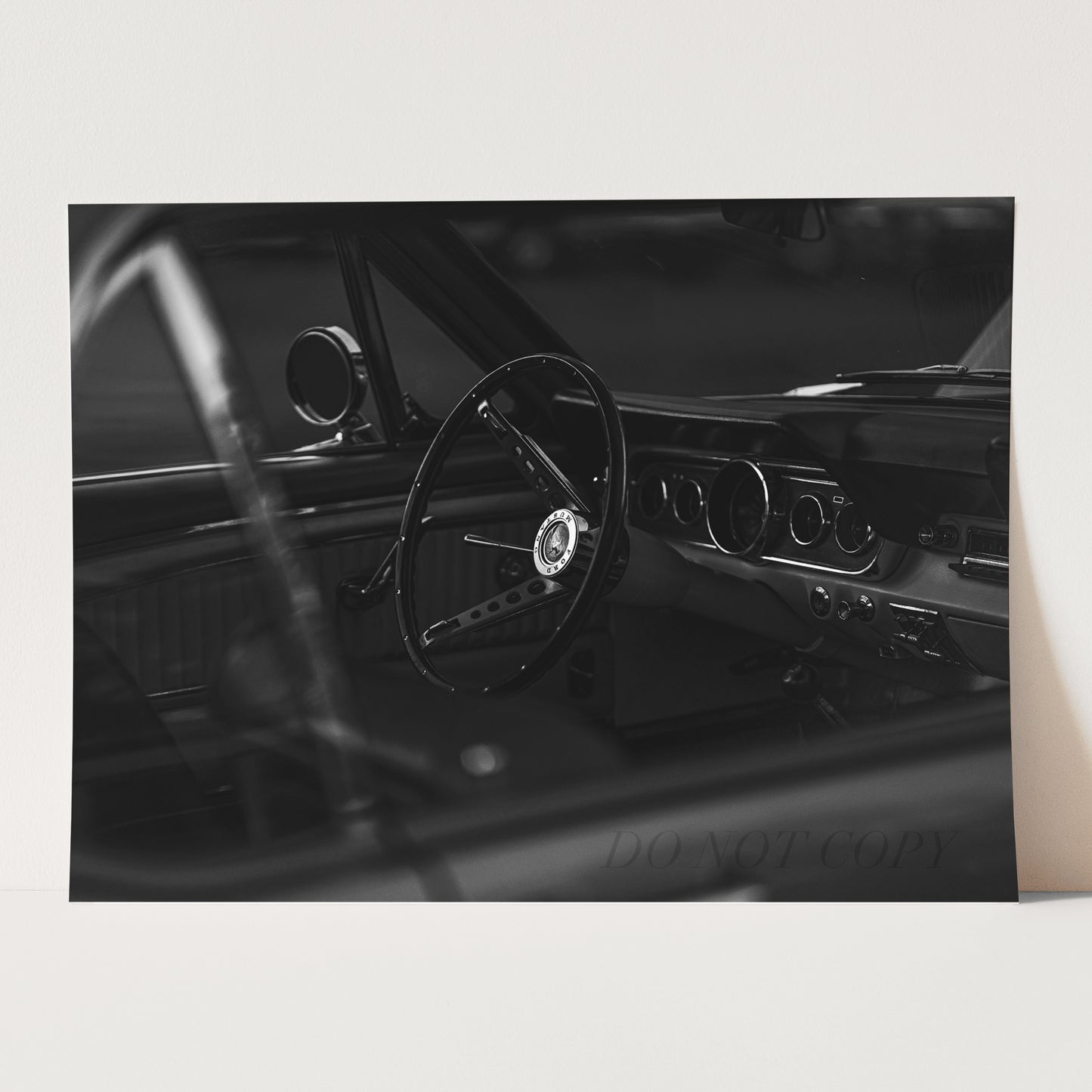 Vintage Ford Mustang Interior