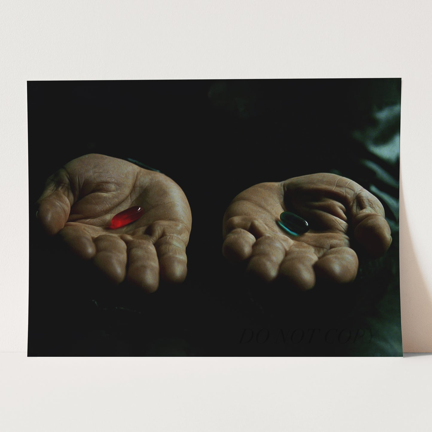 The Matrix Morpheus Red Pill Blue Pill