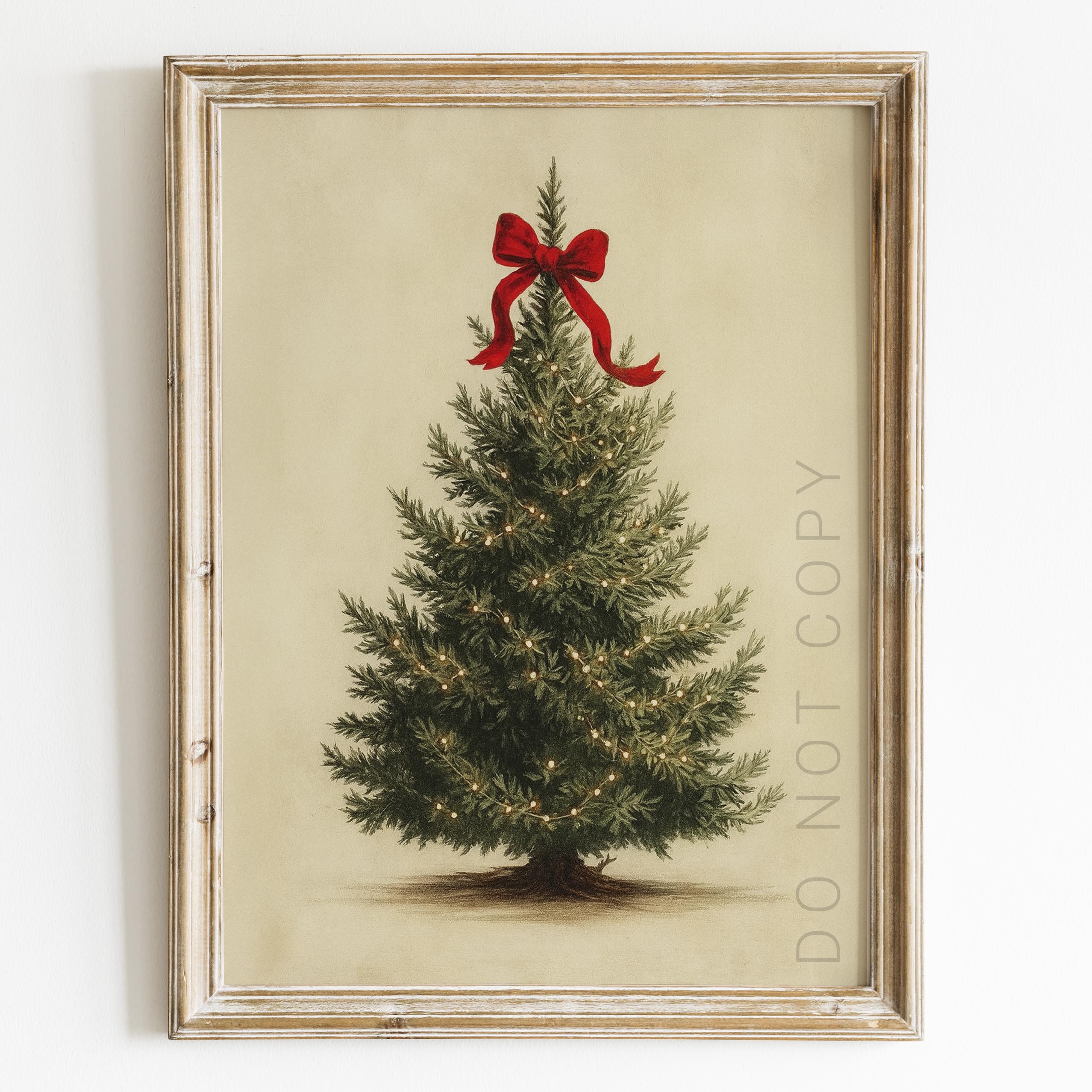 Christmas Tree II Wall Art Poster Prints Prints Limited