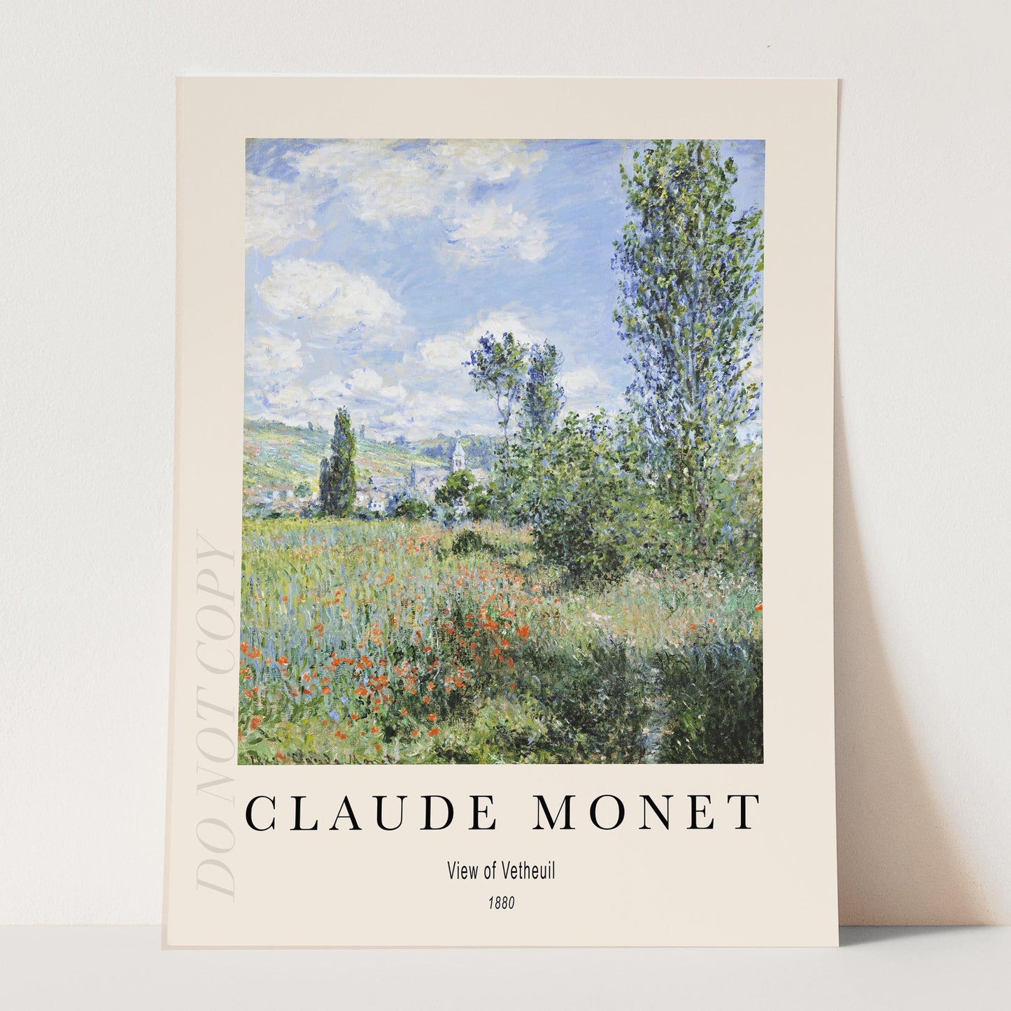 Claude Monet - View of Vetheuil 1880