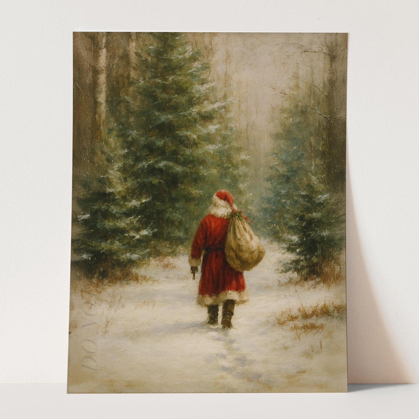 Santa Claus With Gifts