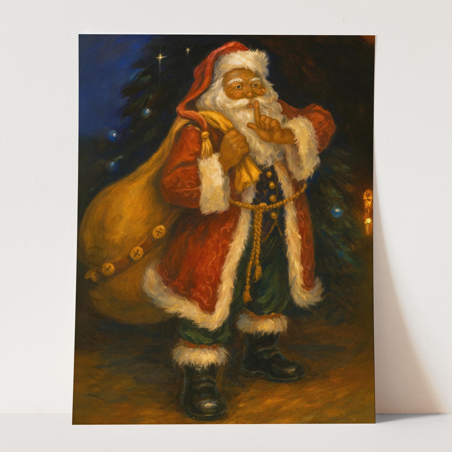 African American Santa Claus