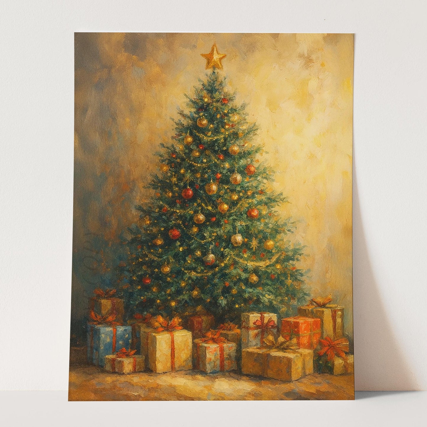 Christmas Tree With Presents