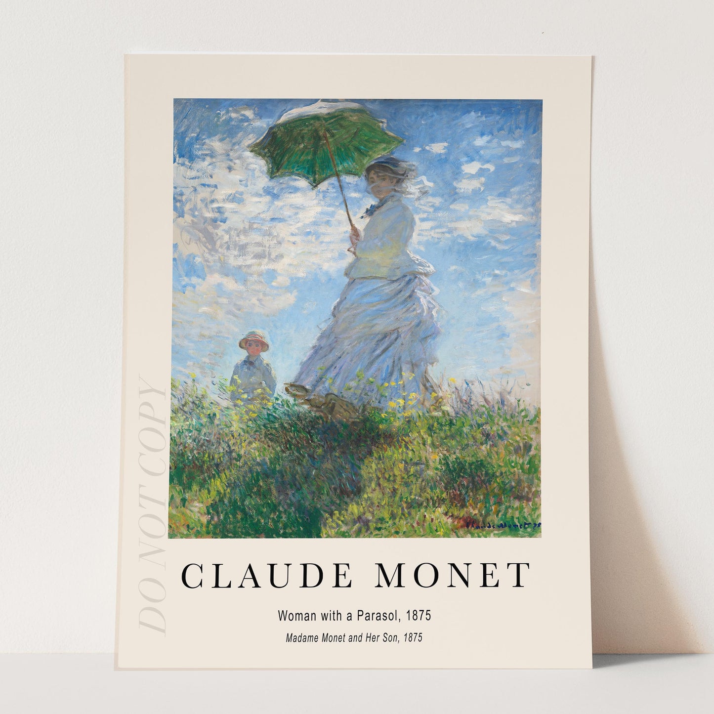 Claude Monet: Woman With A Parasol