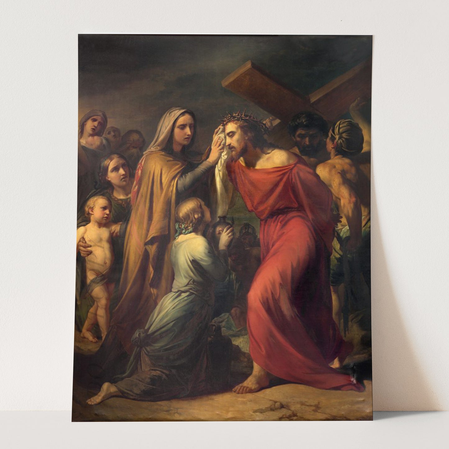 Veronica Wipes the Face of Jesus by Jean Baptiste Van Eycken