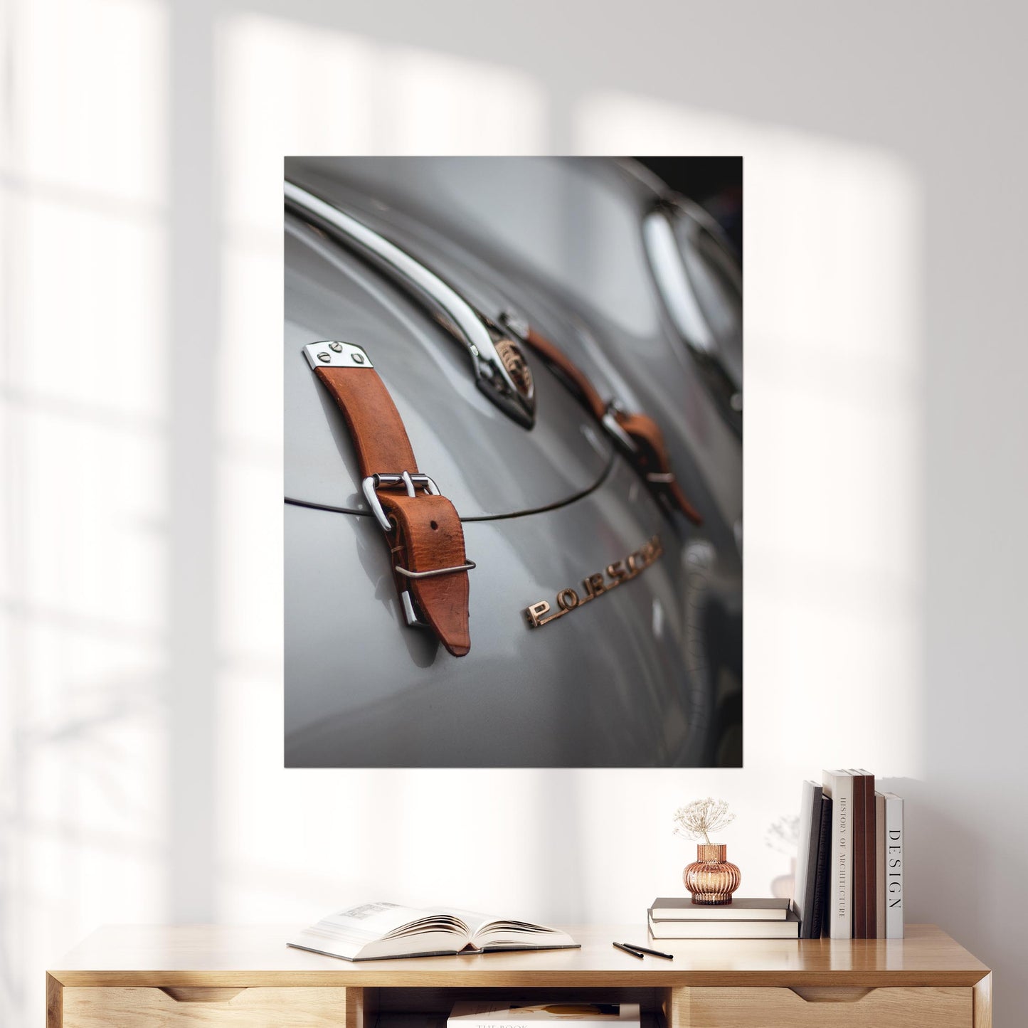 Vintage Porsche 356 Hood Straps