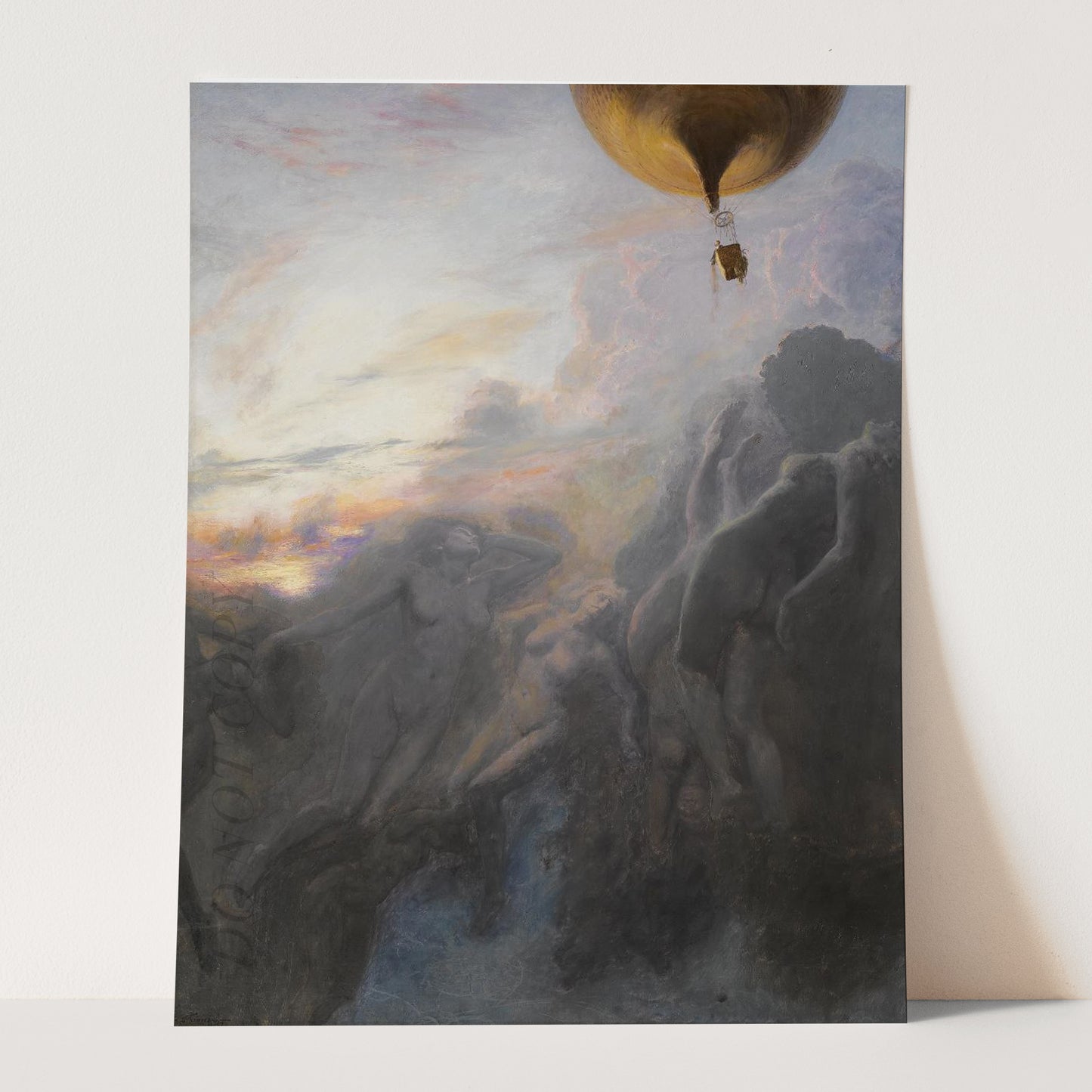 Voyage a l'Infini (1899) by Émile Friant