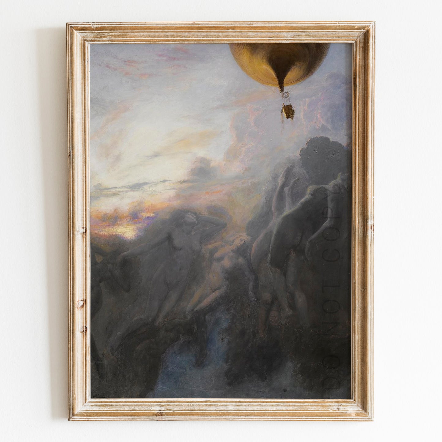 Voyage a l'Infini (1899) by Émile Friant