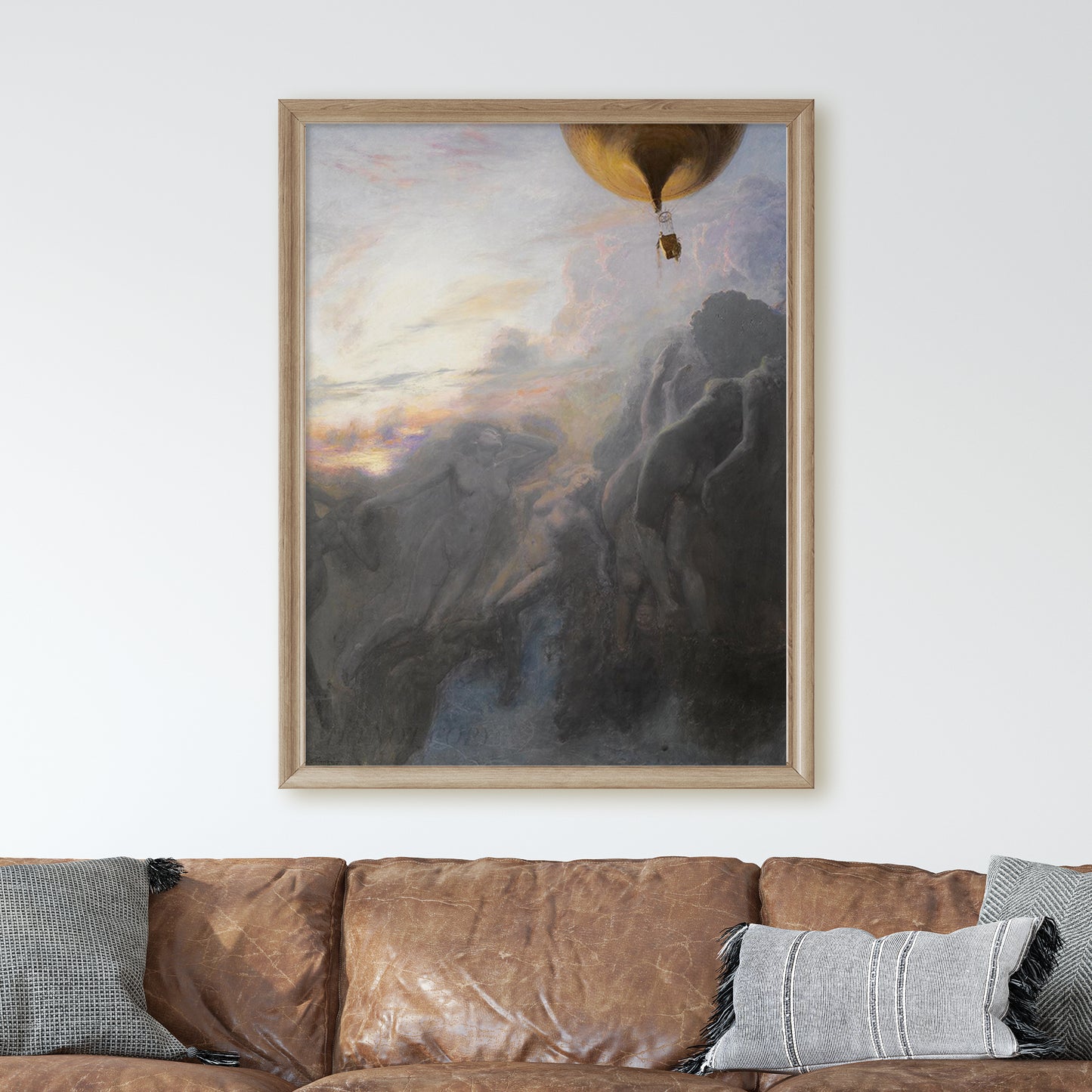 Voyage a l'Infini (1899) by Émile Friant