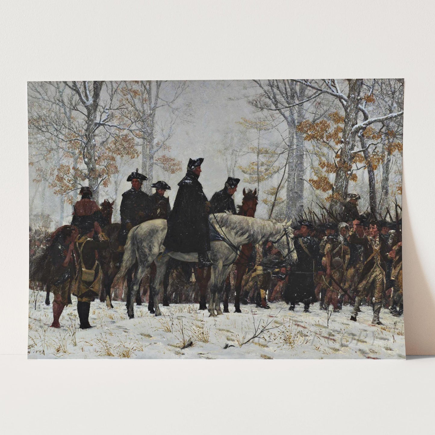 Washington March to Valley Forge