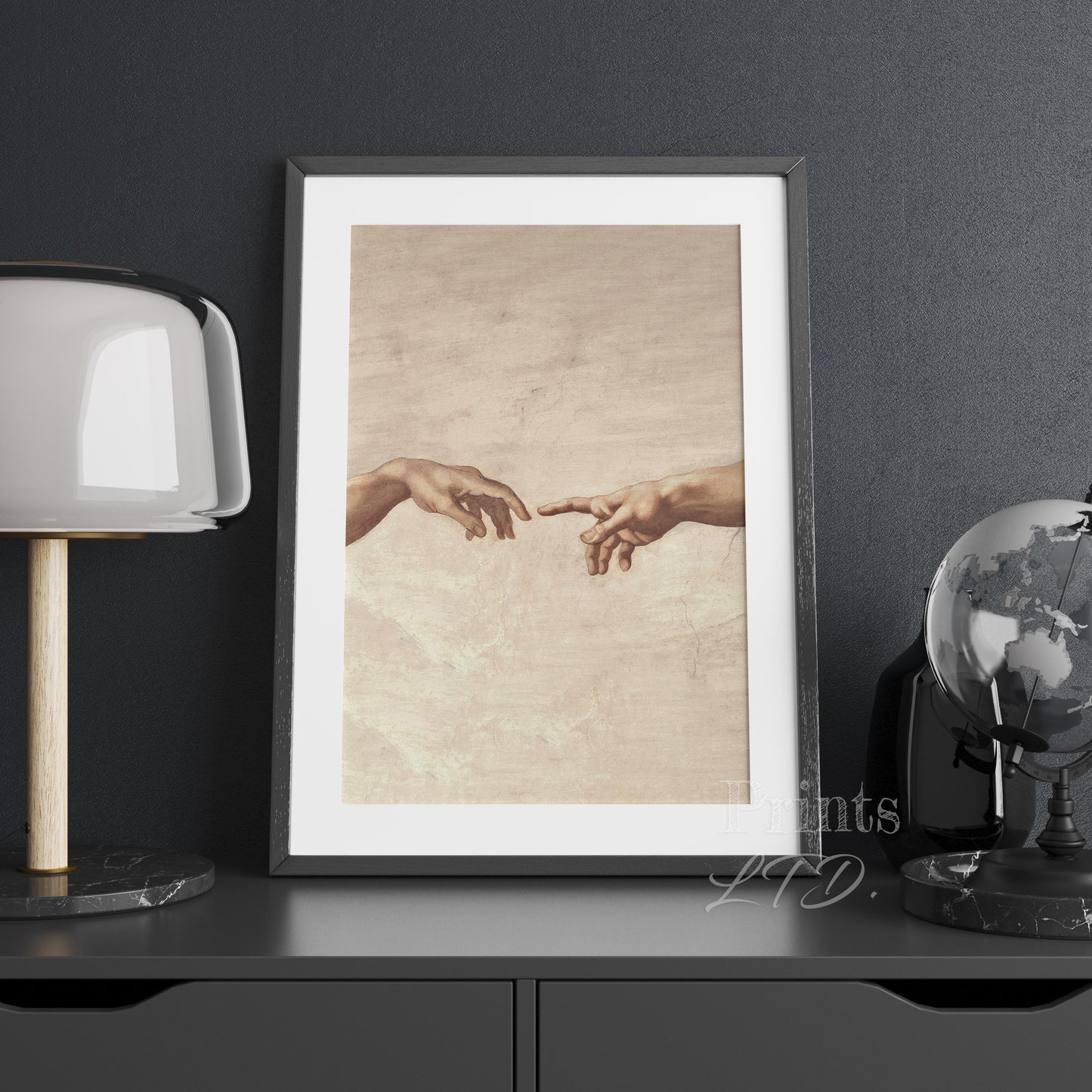 Hands of God and Adam, Michelangelo's Creation of Adam