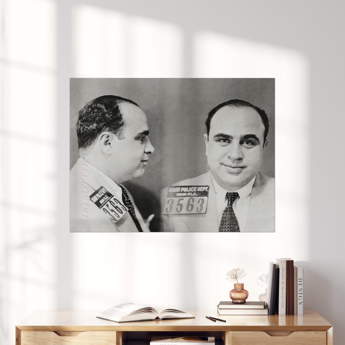 Al Capone Chicago Prison Mug Shots