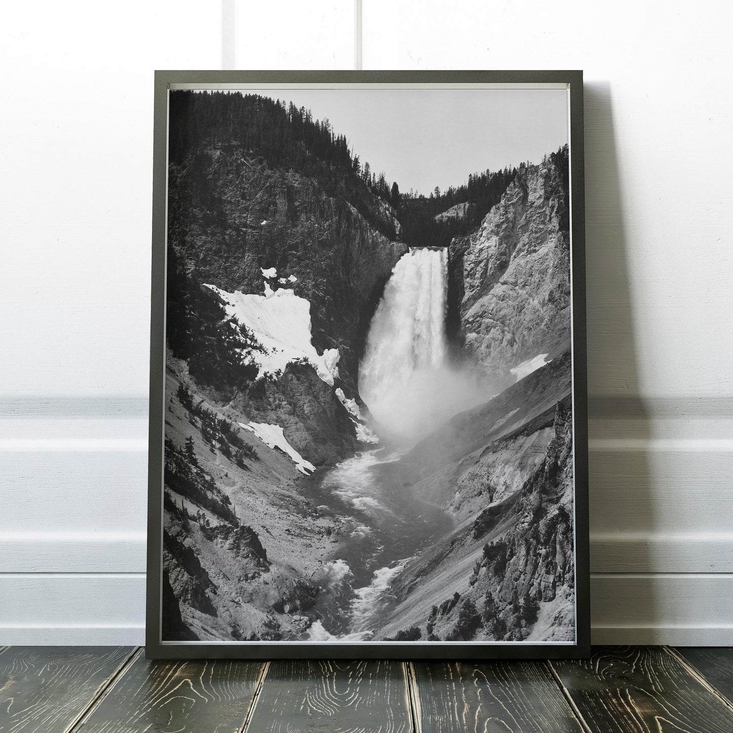 Ansel Adams Yellowstone Falls