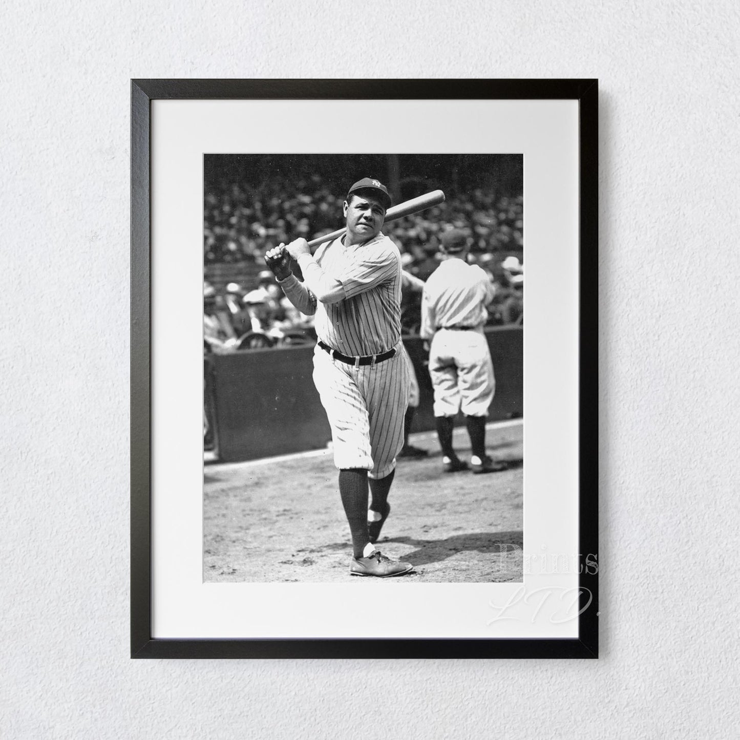 Babe Ruth At Bat