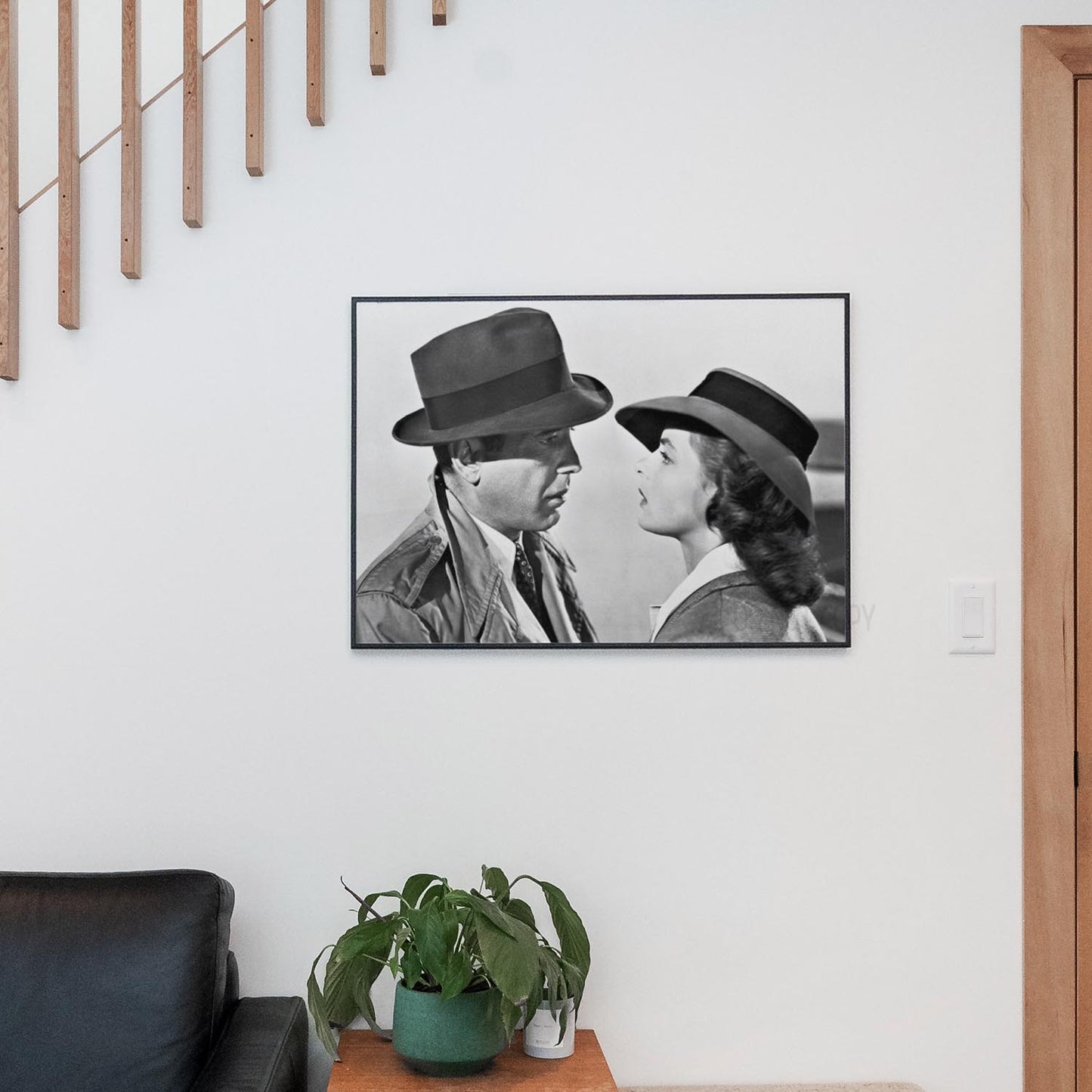 Casablanca 1940s Movie Humphrey Bogart Ingrid Bergman