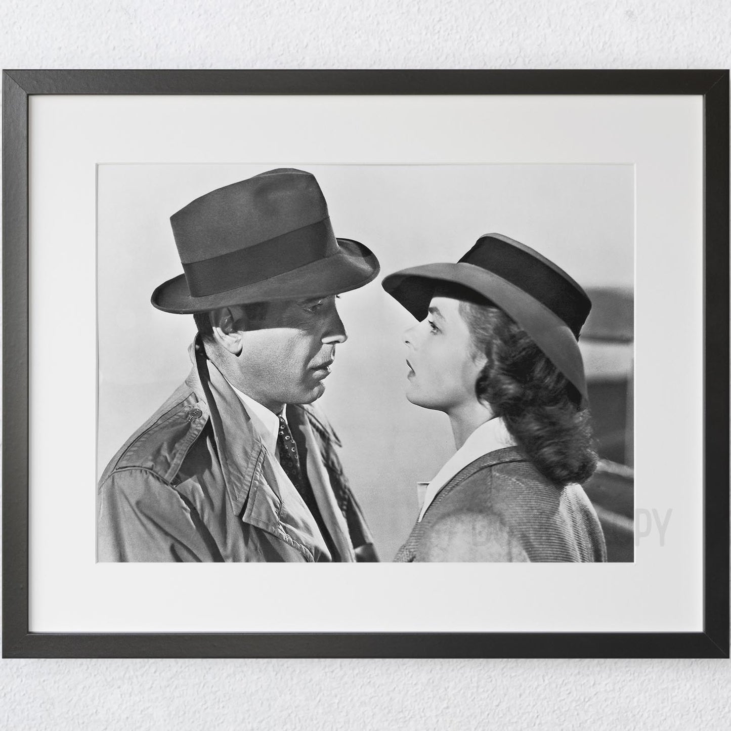 Casablanca 1940s Movie Humphrey Bogart Ingrid Bergman