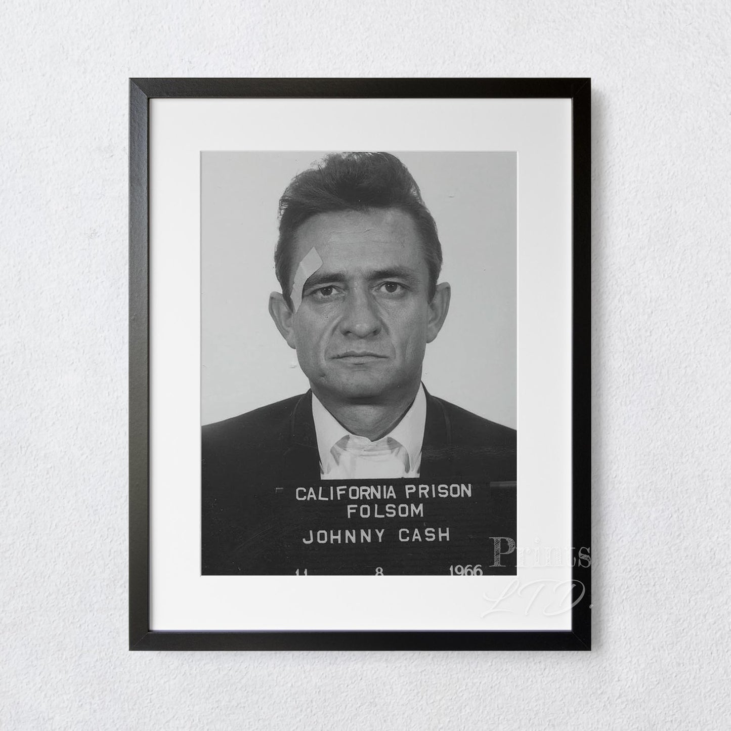 Johnny Cash Prison Mugshot