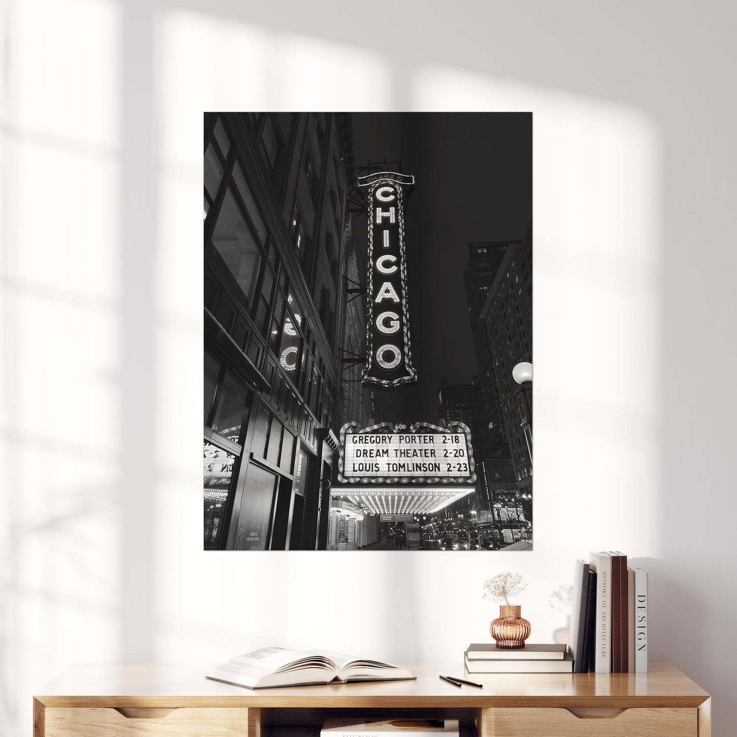 Chicago Theatre Sign