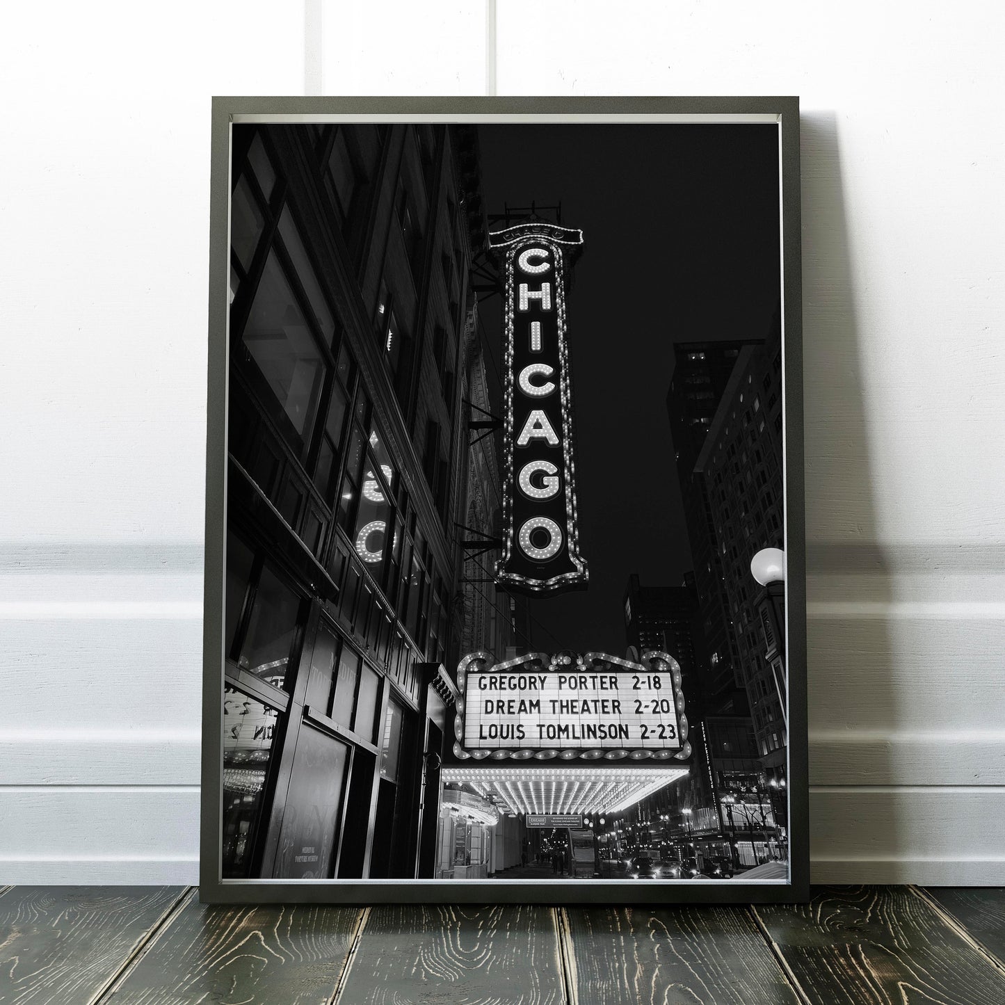 Chicago Theatre Sign