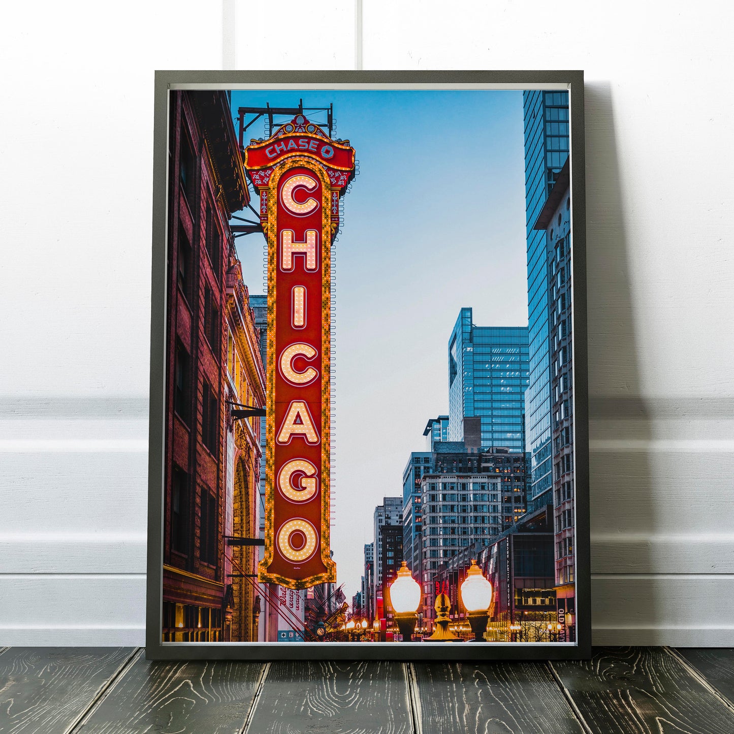Chicago Theatre Sign
