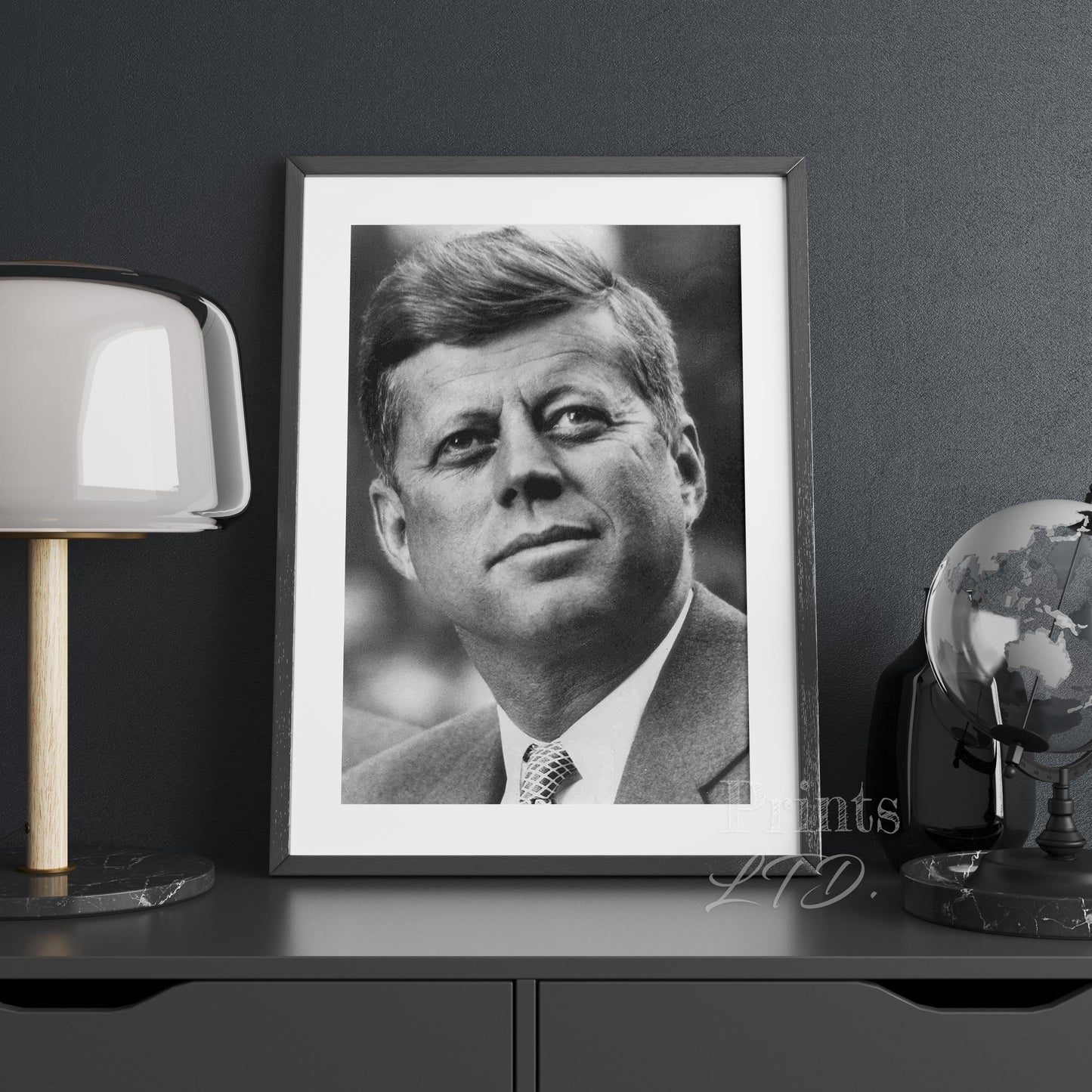 John F Kennedy (JFK) Presidential Portrait