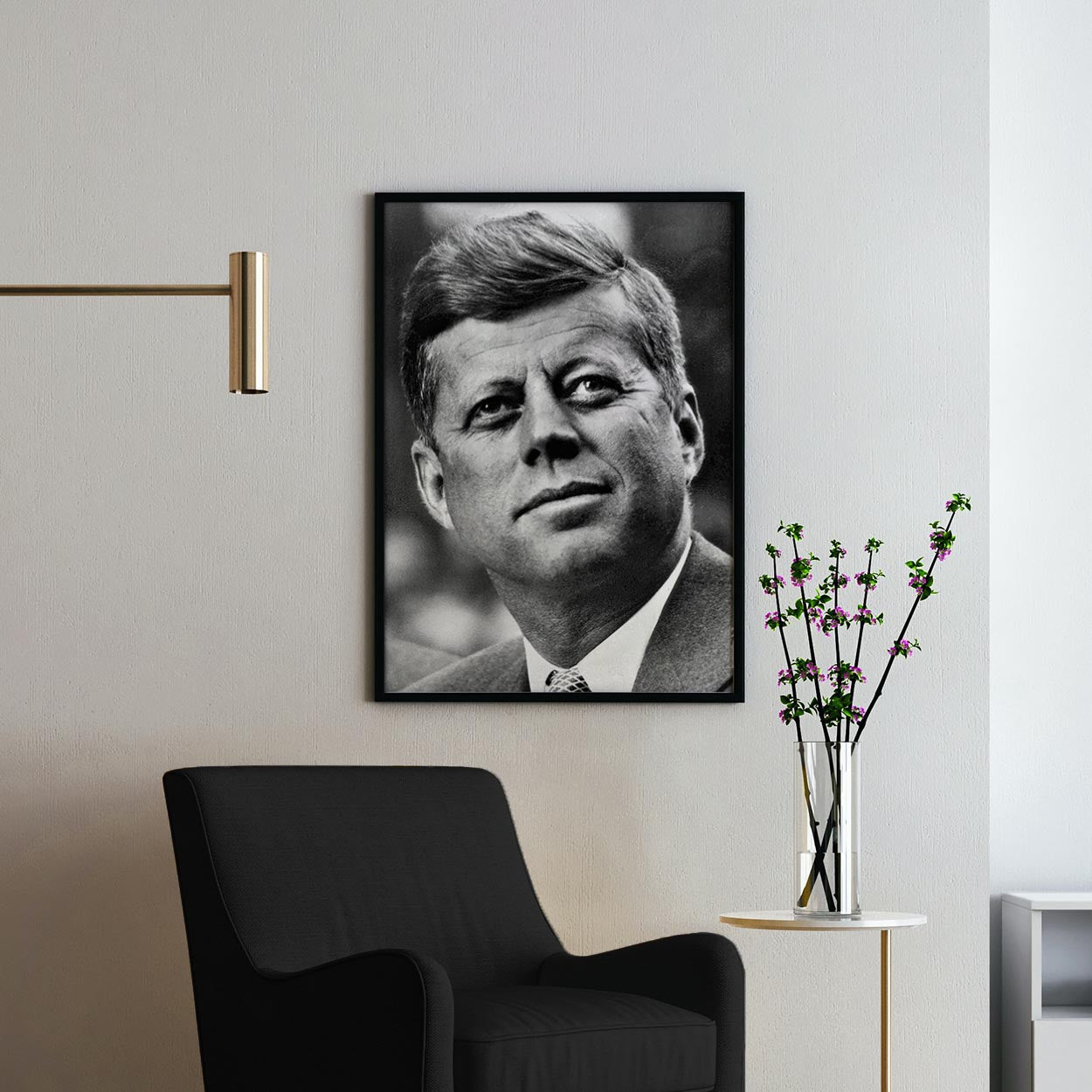 John F Kennedy (JFK) Presidential Portrait