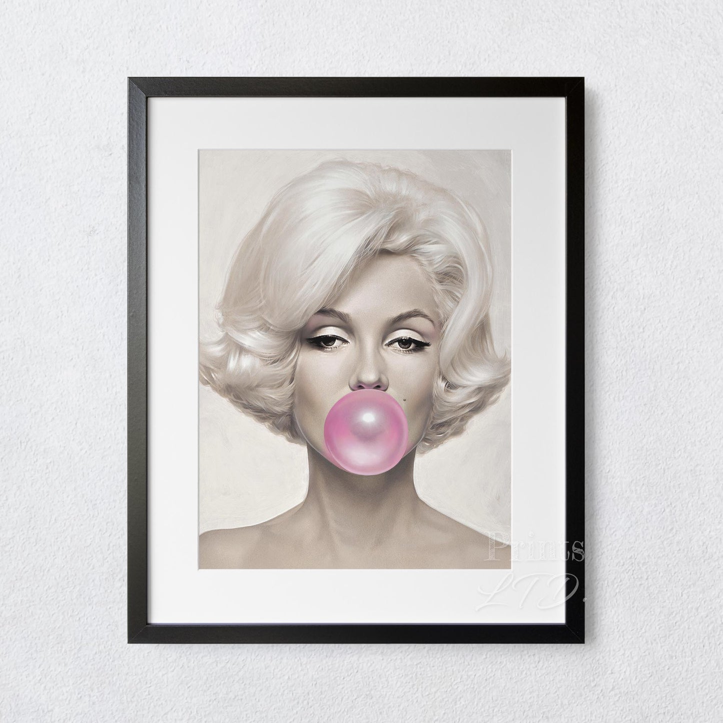 Marilyn Monroe Pink Bubble Gum