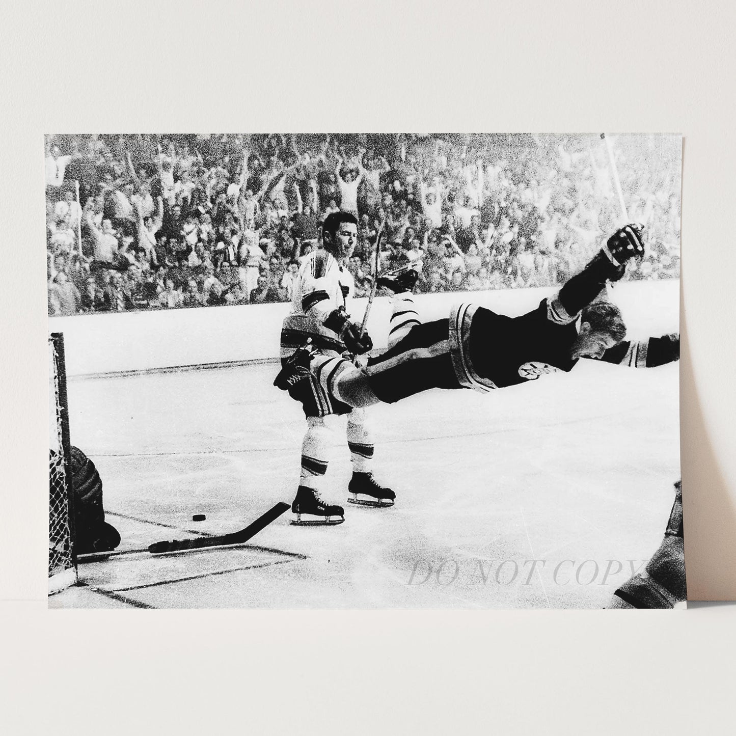 Bobby Orr Flying Goal