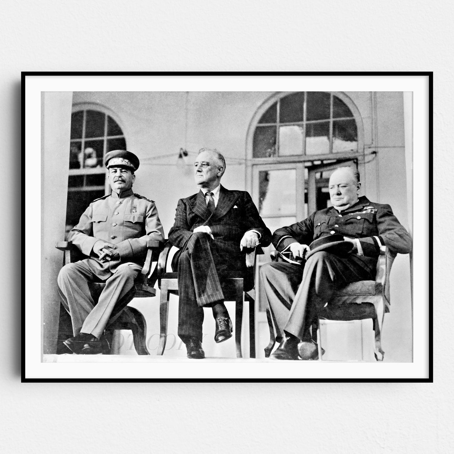 The Big Three - Stalin, FDR, Churchill
