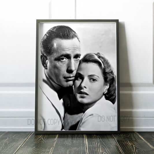 Casablanca 1940s Humphrey Bogart Ingrid Bergman