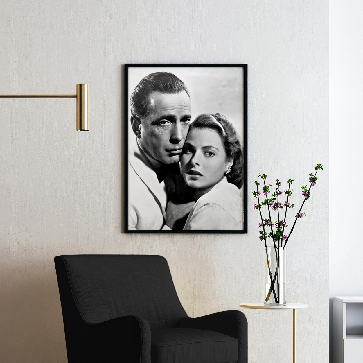 Casablanca 1940s Humphrey Bogart Ingrid Bergman