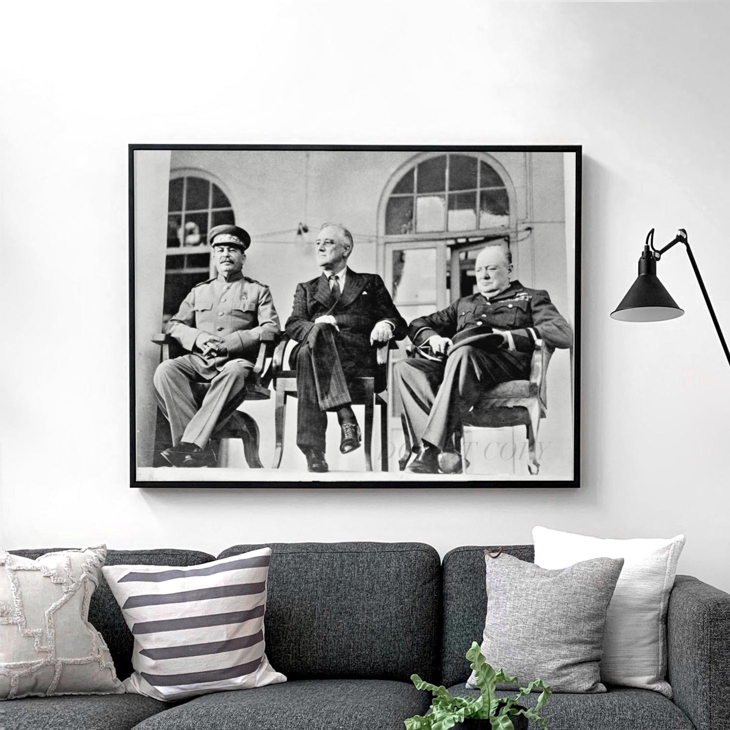 The Big Three - Stalin, FDR, Churchill