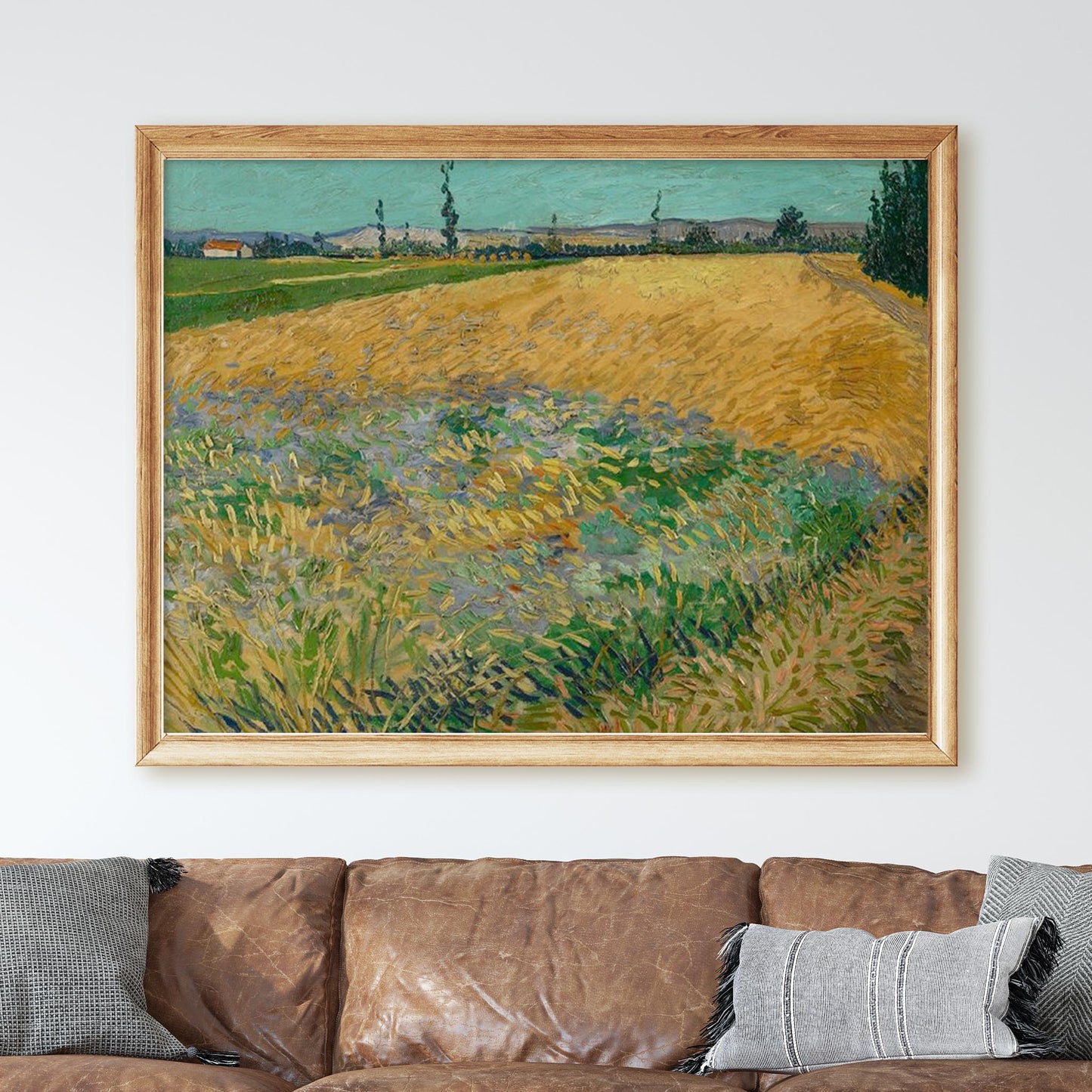 Wheatfield (1888) by Van Gogh