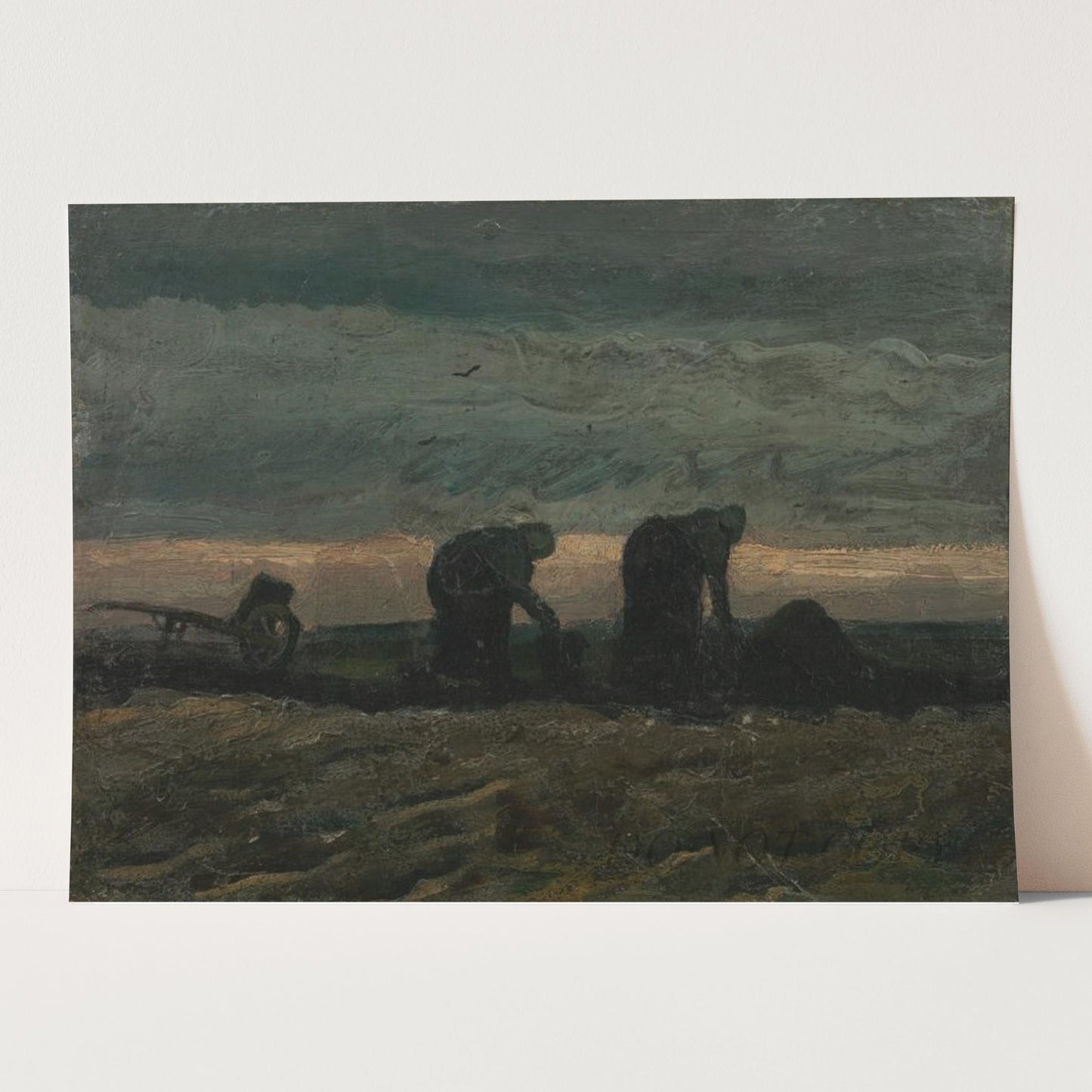 Women on the Peat Moor (1883) by Van Gogh