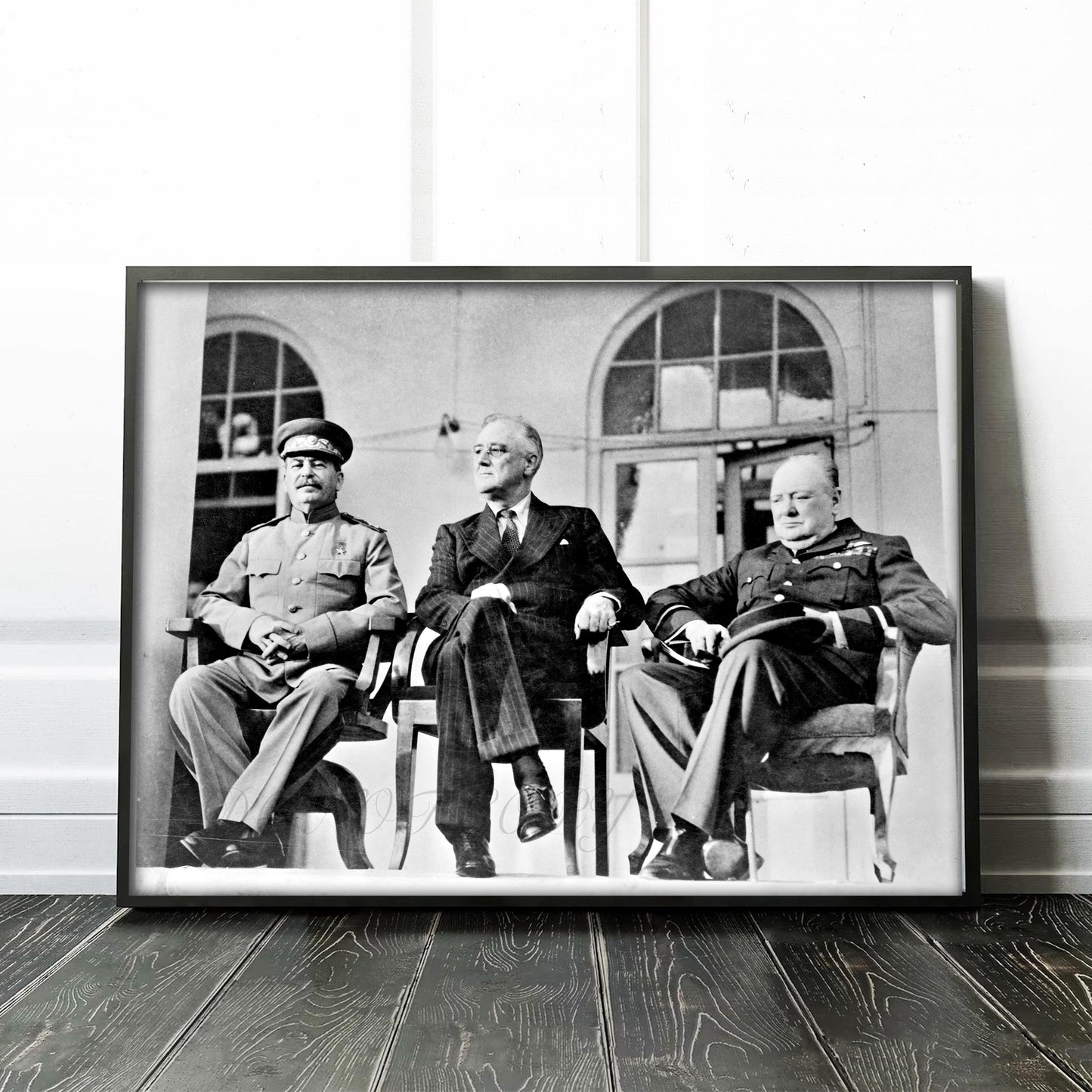 The Big Three - Stalin, FDR, Churchill