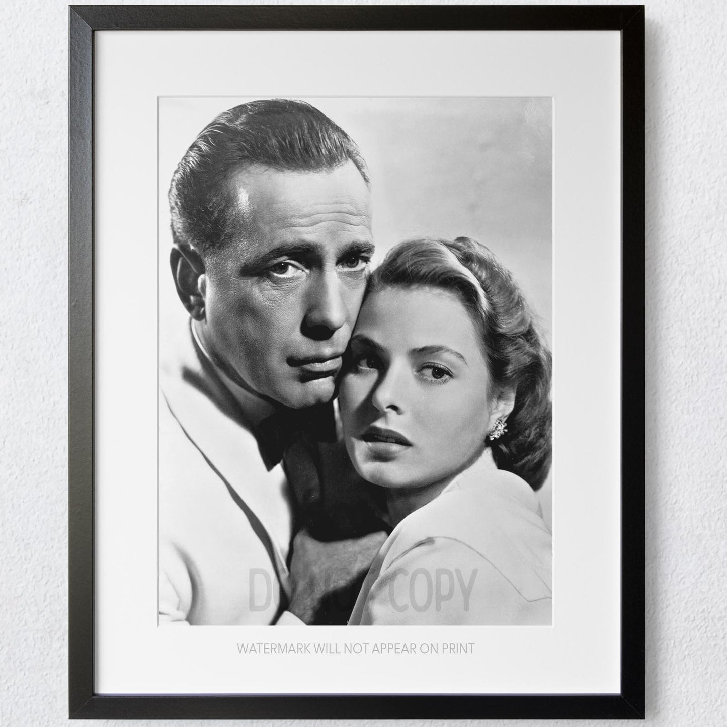 Casablanca 1940s Humphrey Bogart Ingrid Bergman