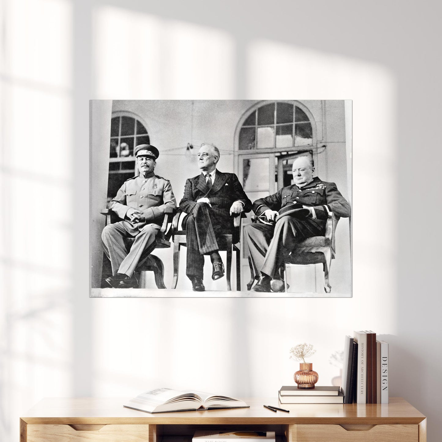 The Big Three - Stalin, FDR, Churchill