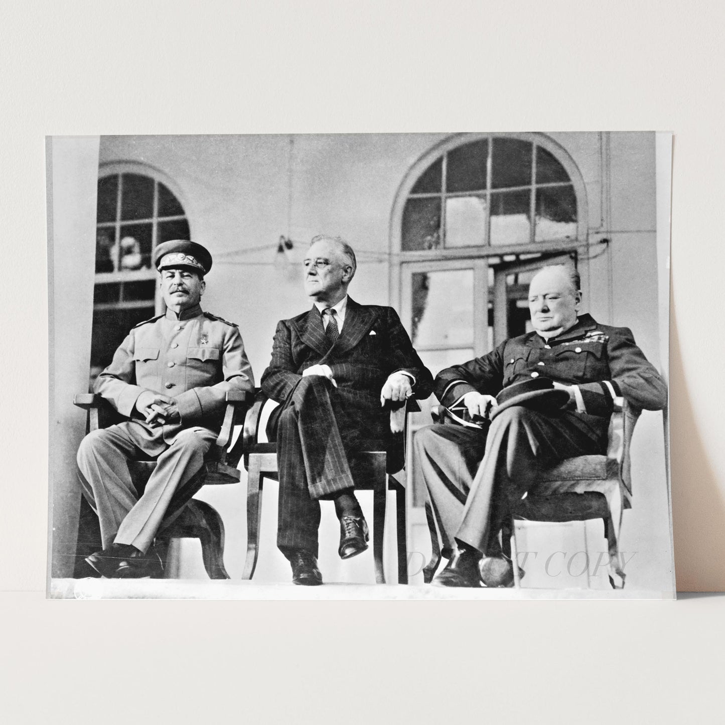 The Big Three - Stalin, FDR, Churchill